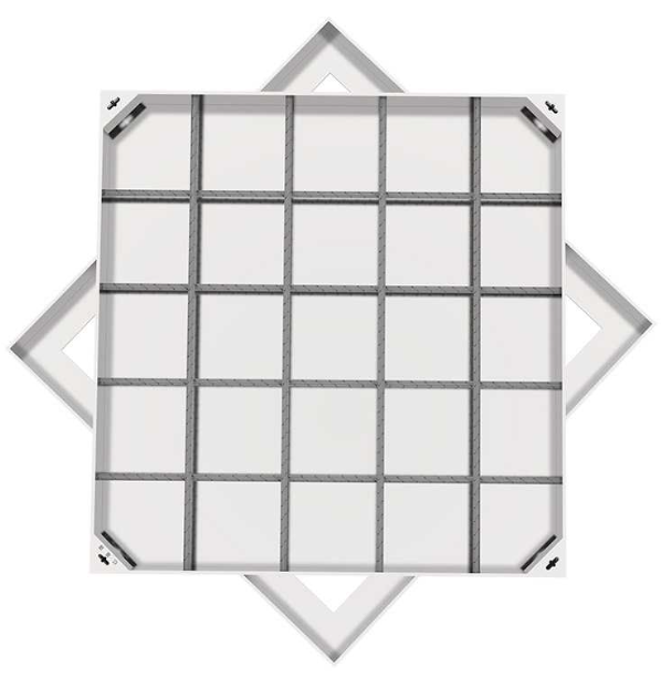 茂名不锈钢方井展示